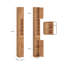 Munford Freestanding 20cm W Linen Cabinet-990544423