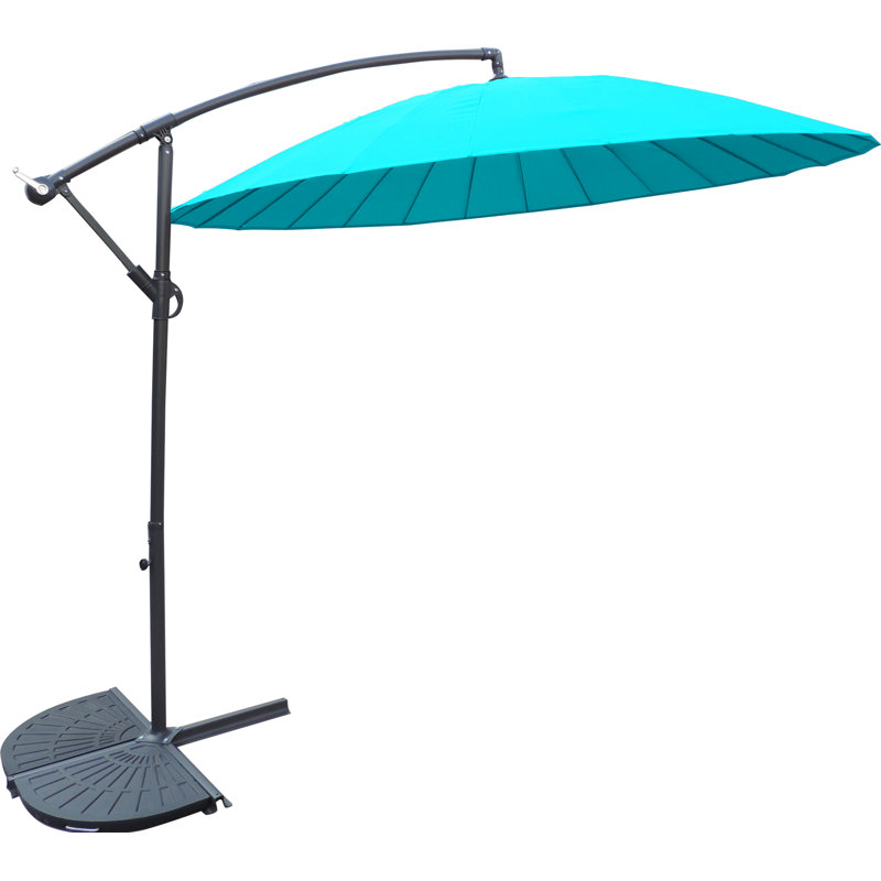 3m Shanghai Cantilever Parasol, Blue
