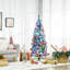 Lighted Artificial Pine Christmas Tree-1680302165