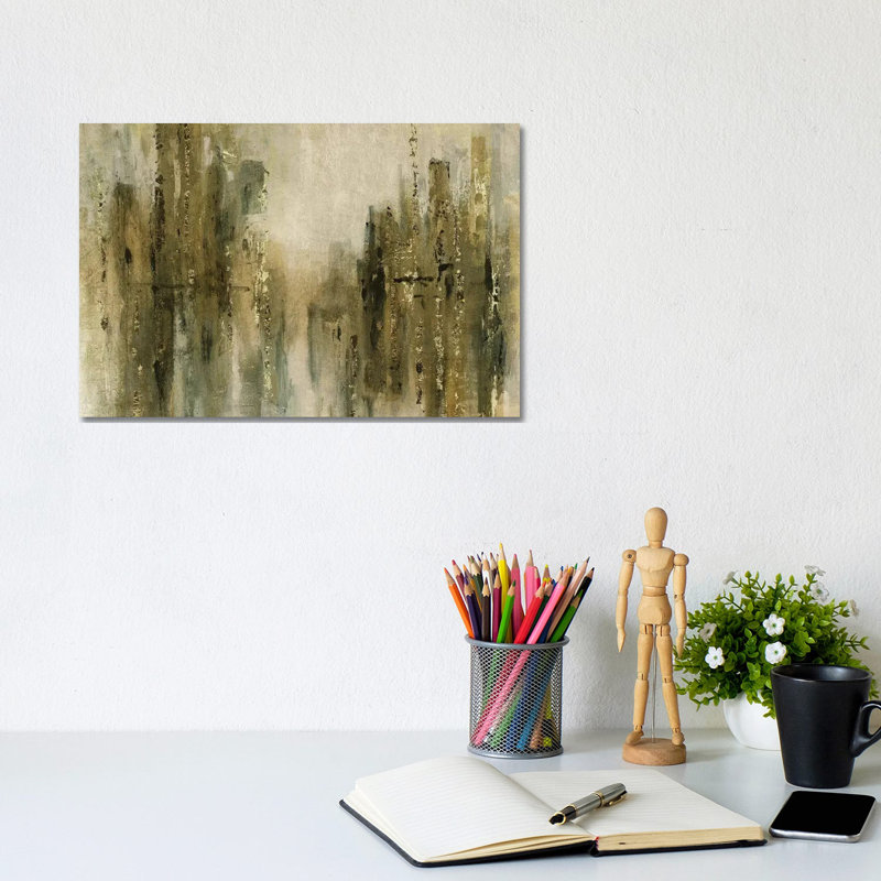 Gold City Shine by Carol Robinson - Wrapped Canvas Print, 20.32 cm H x 30.48 cm W