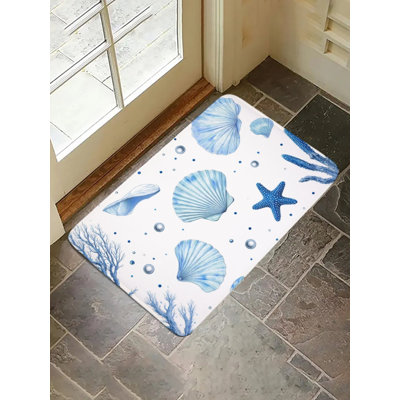 Tapis pour salle de bain Ocean Shell