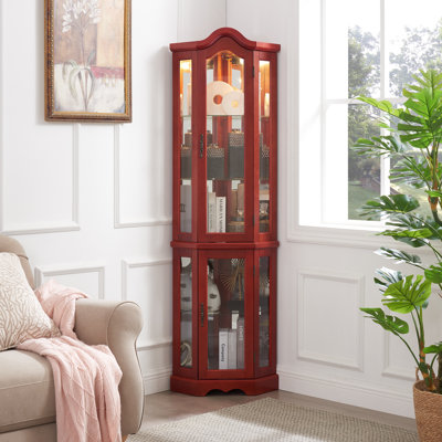 Vitrine de coin lumineuse