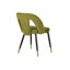 111.76cm H Velvet Upholstered Side Chair-107532239