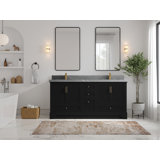 Alys 72" Double Bathroom Vanity Set (Knobs Option)