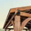 Pavillon de jardin en bois massif 12 pi x 12 pi Arlington par Backyard Discovery