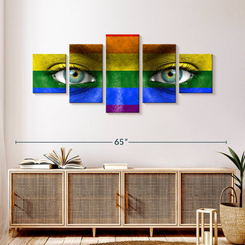 Fierté des yeux, H 24 po x l 55 po