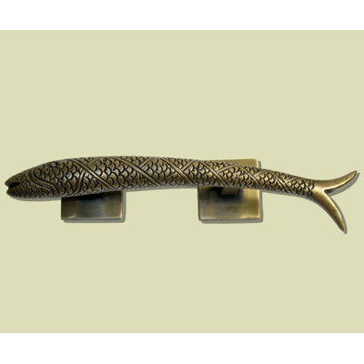 Poignée courbée fantaisie Poissons