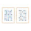 Blue Dot. Set Of 2 Painting by Andrea Stokes-468466210-468466237