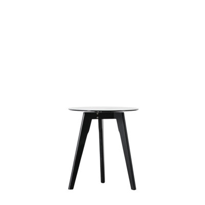 Chmura Glass Top End Table
