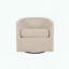 Chaise en velours côtelé beige 1 pièce-1218049406
