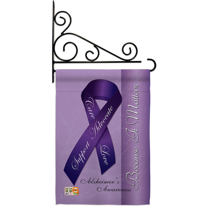 Double Sided 18.5'' H x 13'' W Polyester Flag Set