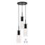 Luminaire suspendu cylindrique à 3 lumières Winvian