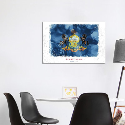 Pennsylvania - Wrapped Canvas Print