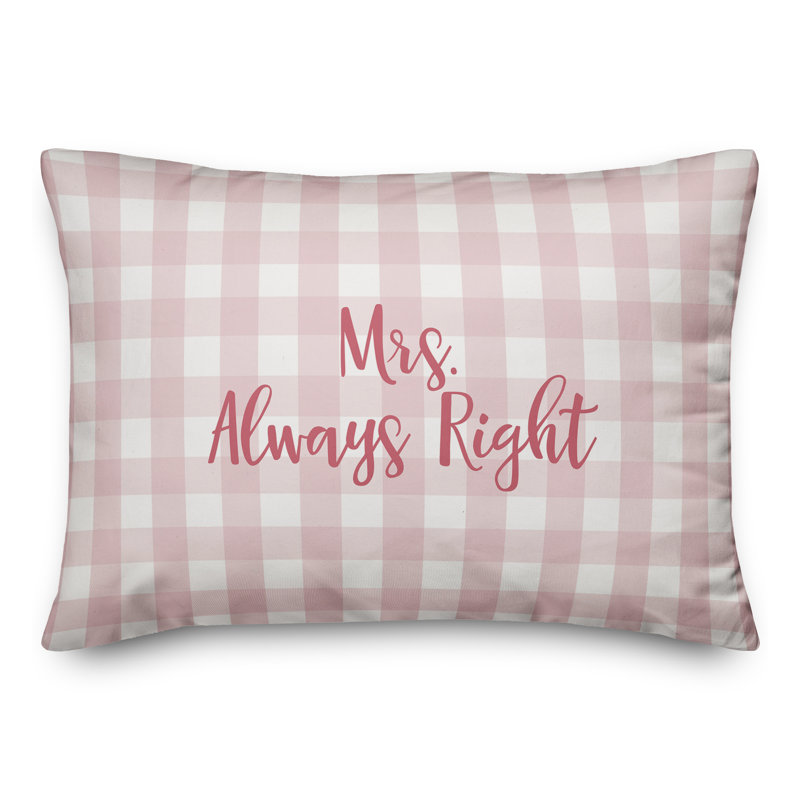  Coussin Mme. Always Right, Rose