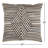 Coleridge Striped Cream/Black Square Throw Cushion-2092097125-2092097146
