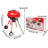 Preschool Play Kitchens Toy, BBQ Grill Playset with Pretend Smoke, Light, Sound
