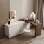 Coiffeuse avec miroir lumineux, 6 tiroirs, 1 chaise