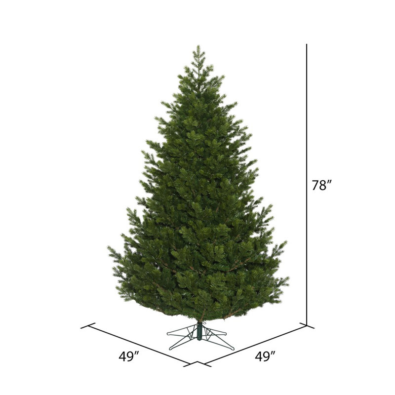Eagle Frasier Artificial Christmas Tree Warm White Dura-lit® LED Lights with Stand, 10' H x 73" W, Not Pre-Lit