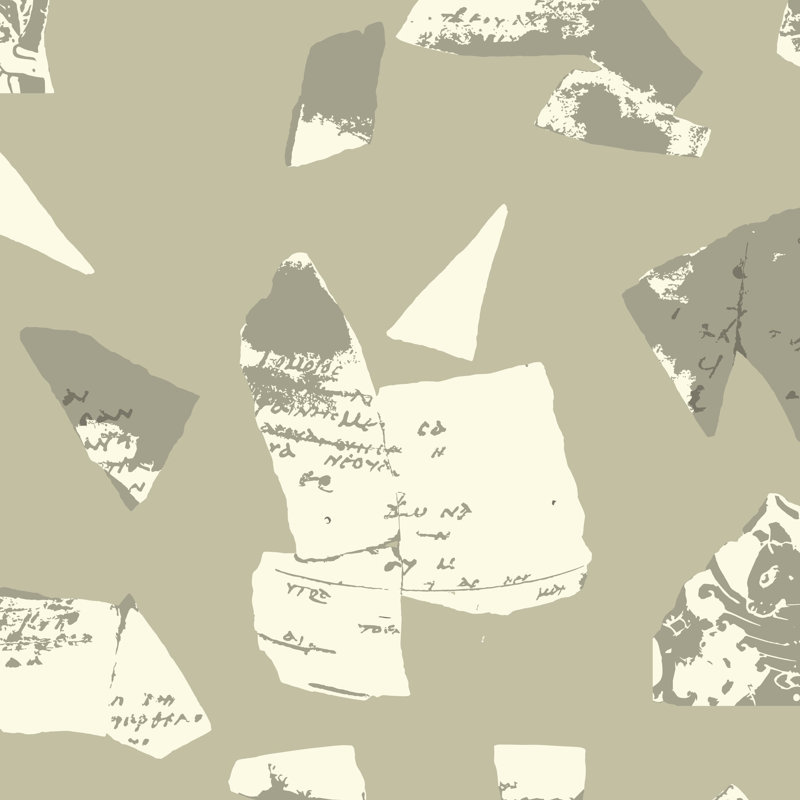 Papier peint Bo-Kaap, Non encollé, Faux Grasscloth, Earth Tone
