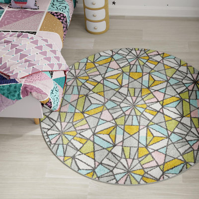 Unique Loom Vivid Whimsy Kids Rug