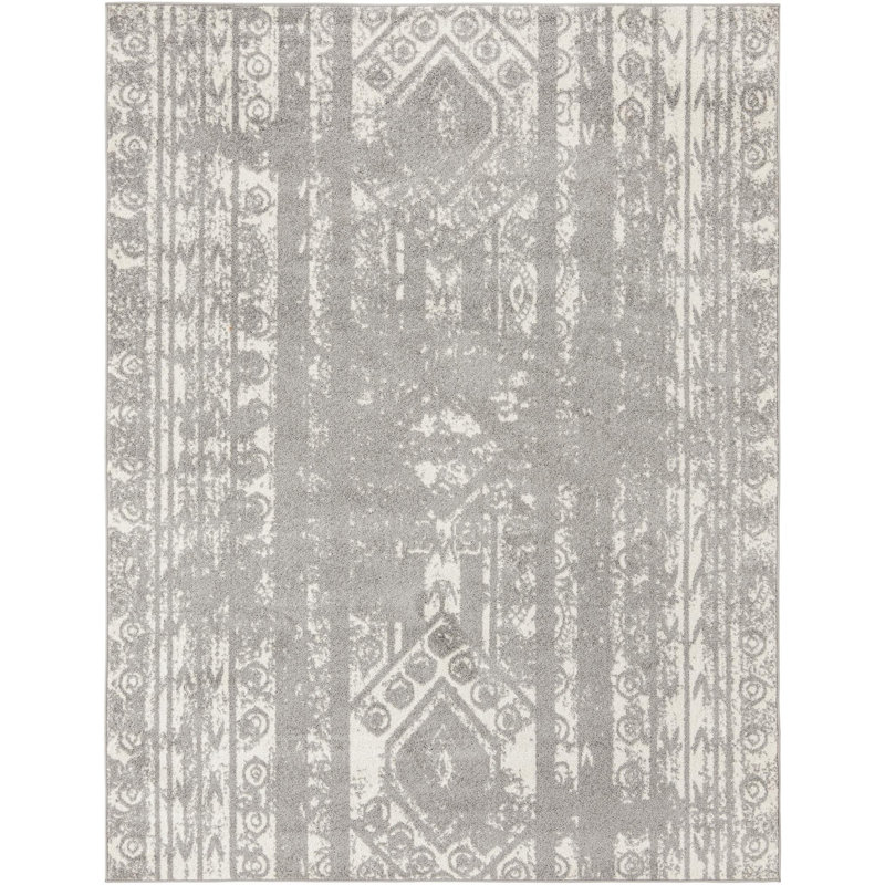 Geometric Indoor Rug, Rectangle 7'10" x 10'