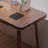 Light-walnut Rectangular Solid Wood Desk-109514304