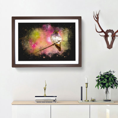 Hummingbird - Single Picture Frame Print on MDF