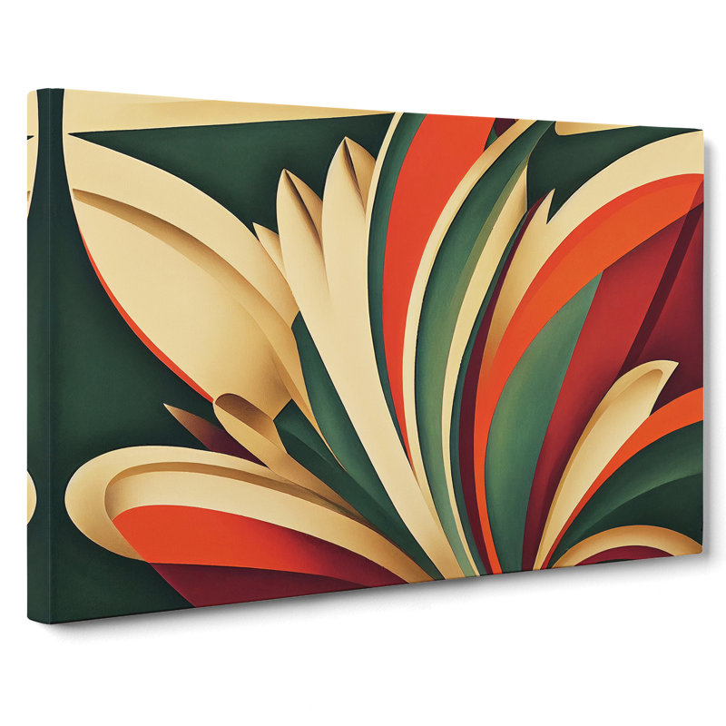 Adorable Flowers Deco - Wrapped Canvas