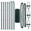 Galvanised Steel Border Fencing-1269202807-1269202806