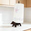 Porte-essuie-tout autoportant en fonte Dachshund