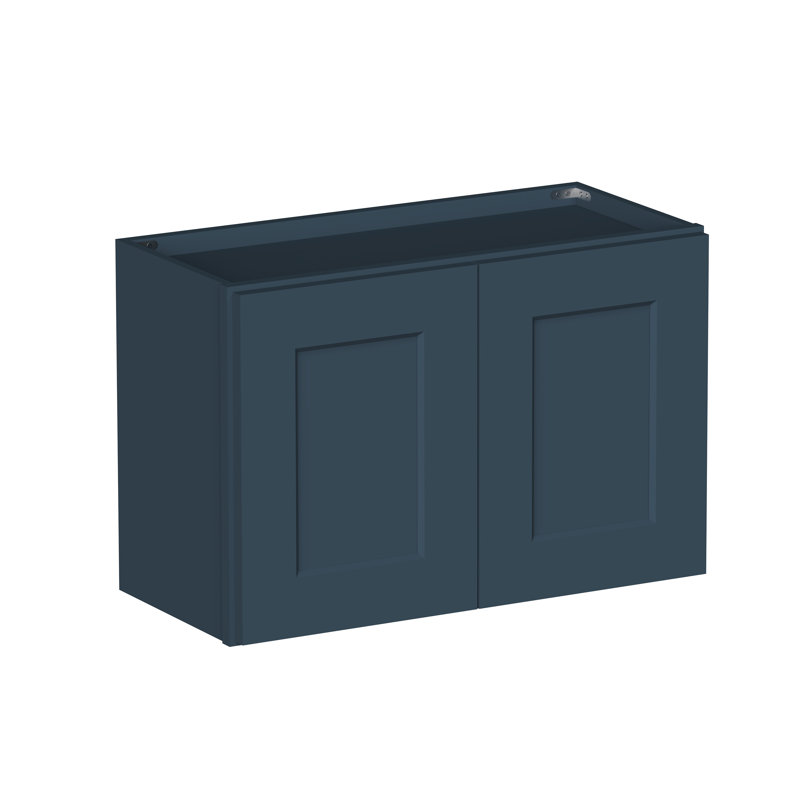 Armoire murale de cuisine courte l 27 po x P 12 po x H 18 po prête à assembler Casainc, 18", 27"