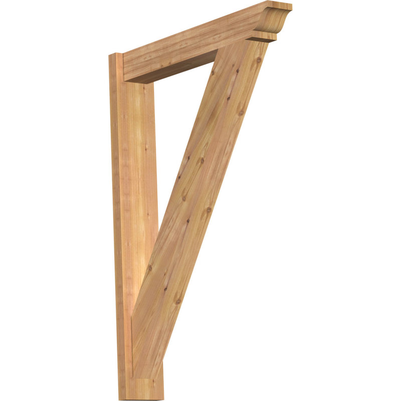 Persienne traditionnelle en bois rustique, Cèdre rouge de l'Ouest l 5 1/2 po (lisse), P 26 po x H 38 po