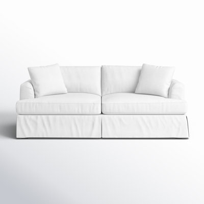 Lucia 92.5'' Slipcovered Sofa
