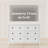 Mountford 47.2" W 6 White Drawer Dresser,Bedroom Dresser-1070569969