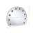 Alma White Finish Accent Mirror