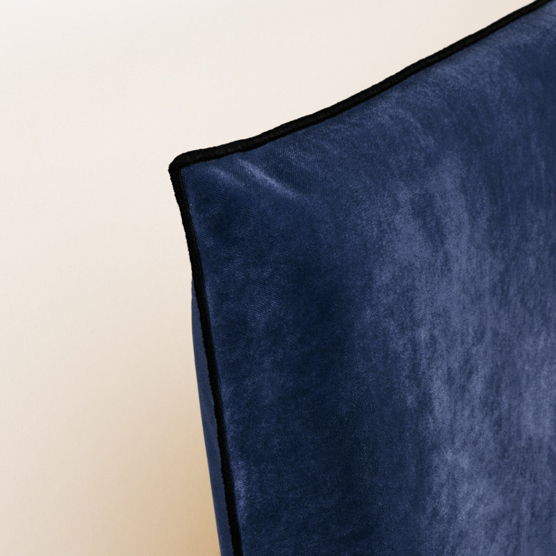 Dario Slipcover, 130cm H x 153cm W, Navy