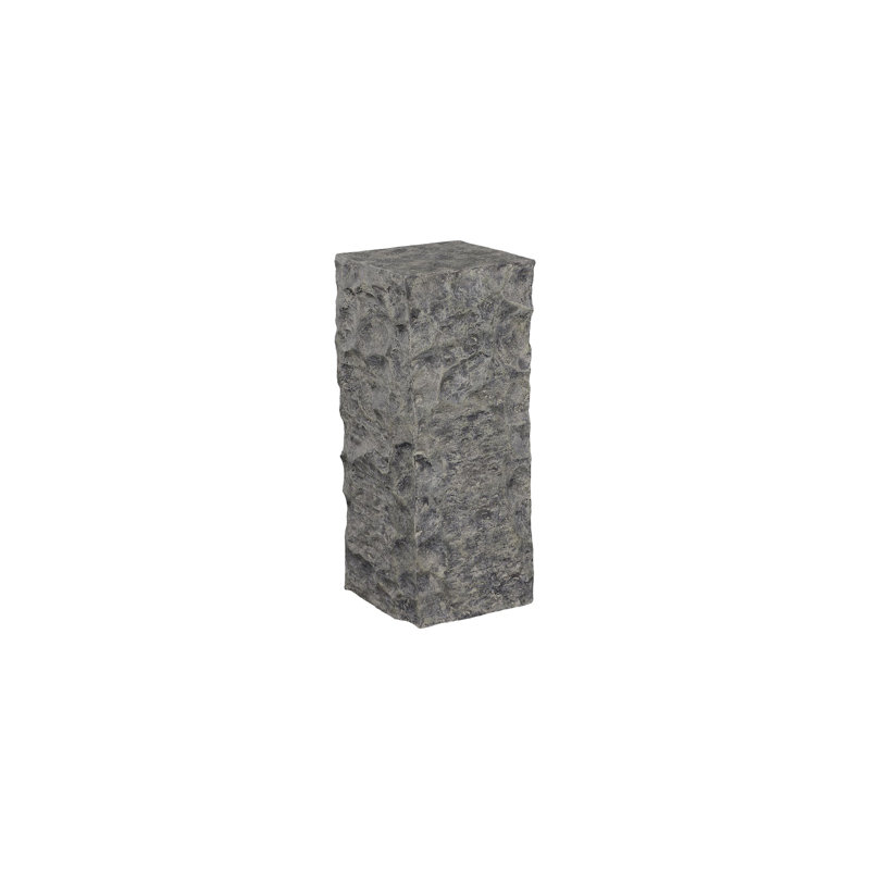 Cast Stone Pedestal Figurine, 30" H x 13" W x 13" D