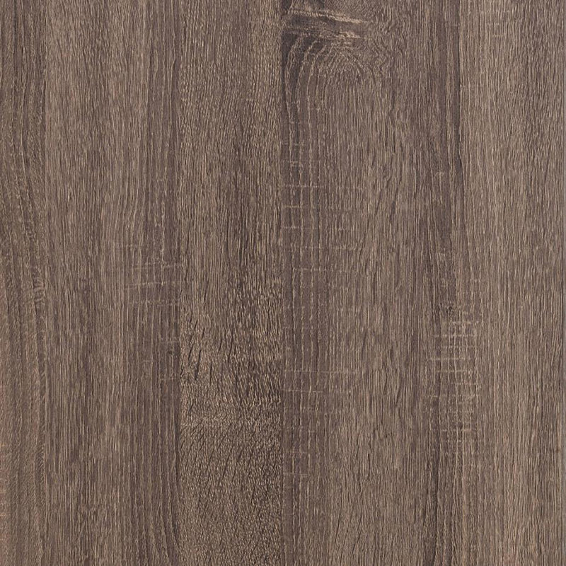 Barrel Oak Slatted Headboard Queen Panel Bed