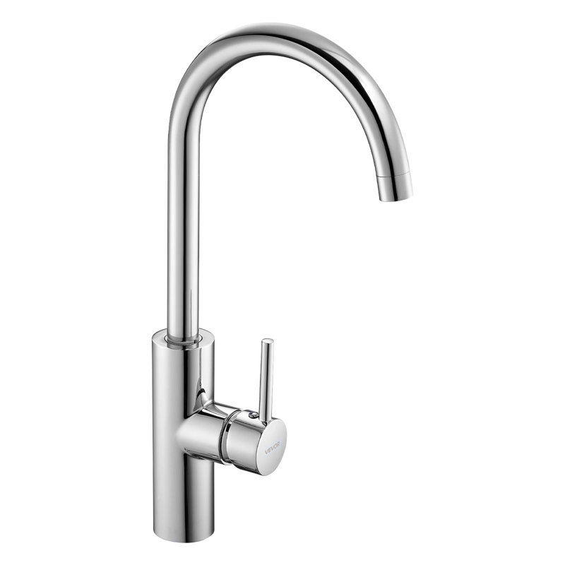 Touchless Kitchen Bar Faucet Chrome Plated 9/16in Pipe Motion Sensor