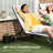 2 Piece Yard Chairs, Cream White - 5 Adjustable Positions, Wheels For Patio, Beach, Pool Beach Recliner Chair With Angles, Chairs