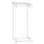 Shelftrack 2' Double Hang Wire Shelf Kit