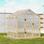 Serre en bois 6,6 x 6 pi