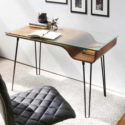 Alem Metal Base Writing Desk