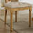 Luxury Upholstered Dining Chair - French Design, Rivet Decor, Spring & Foam Seat-1939221991