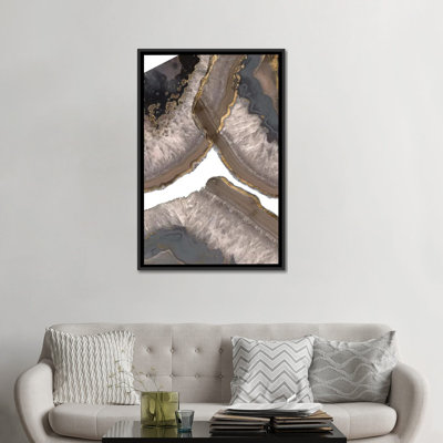 « neutral agates ii », reproduction sur toile