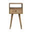 Fithian 30cm W Solid Wood Bedside Table-909566801