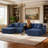 133'' Minimalist U-Shaped Cloud Sectional Sofa Set-1082733641