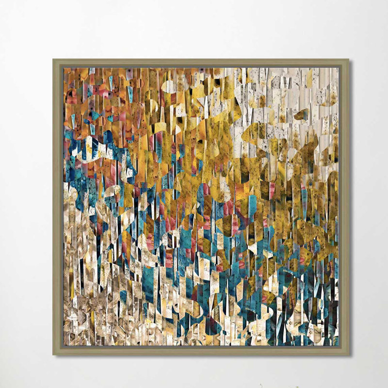 «Cleansed From All Sin, 1 John 1: 7» par Mark Lawrence, reproduction d'art, Cadre flottant champagne