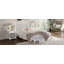 Lit plateforme en bois avec tête de lit en forme de gourde, lit plateforme de style rétro avec support à lattes en bois-571275399-571275397