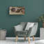 Art mural sur toile tendue - "Bath Time Play" par Marc Pelissier pour décoration de salon, de chambre à coucher ou de bureau - 12 x 24